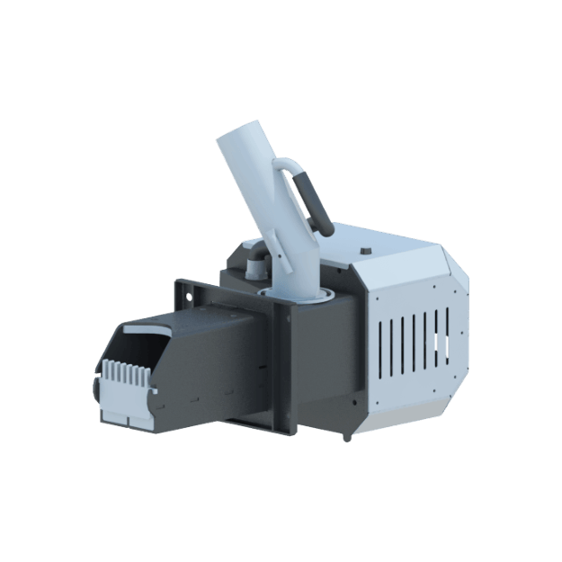 Pašattīrošais granulu deglis